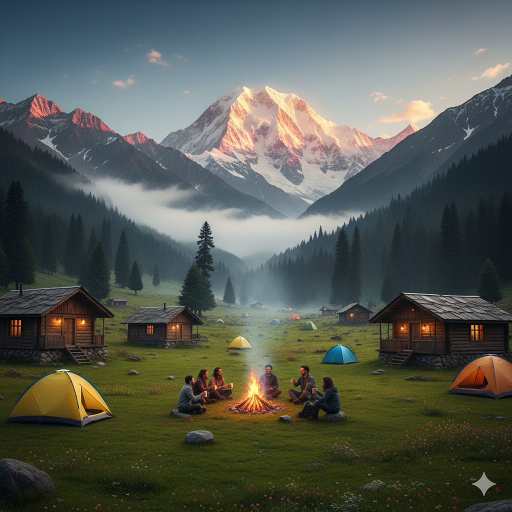 Cozy Cottages and Campsites